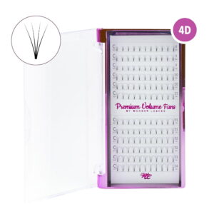 Rzęsy Premium Volume Fans 4D C 0,07x12