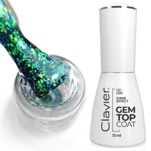 Gem Top Coat Clavier – Emerald – Lakier Nawierzchniowy Hybrydowy G05