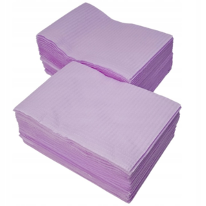 PODKŁAD PODFOLIOWANY SERWETA MEDYCZNA 33x45 cm 50