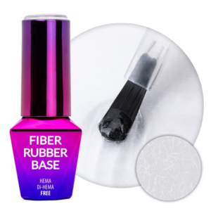 Baza kauczukowa Fiber Rubber Base MollyLac Clear 10g