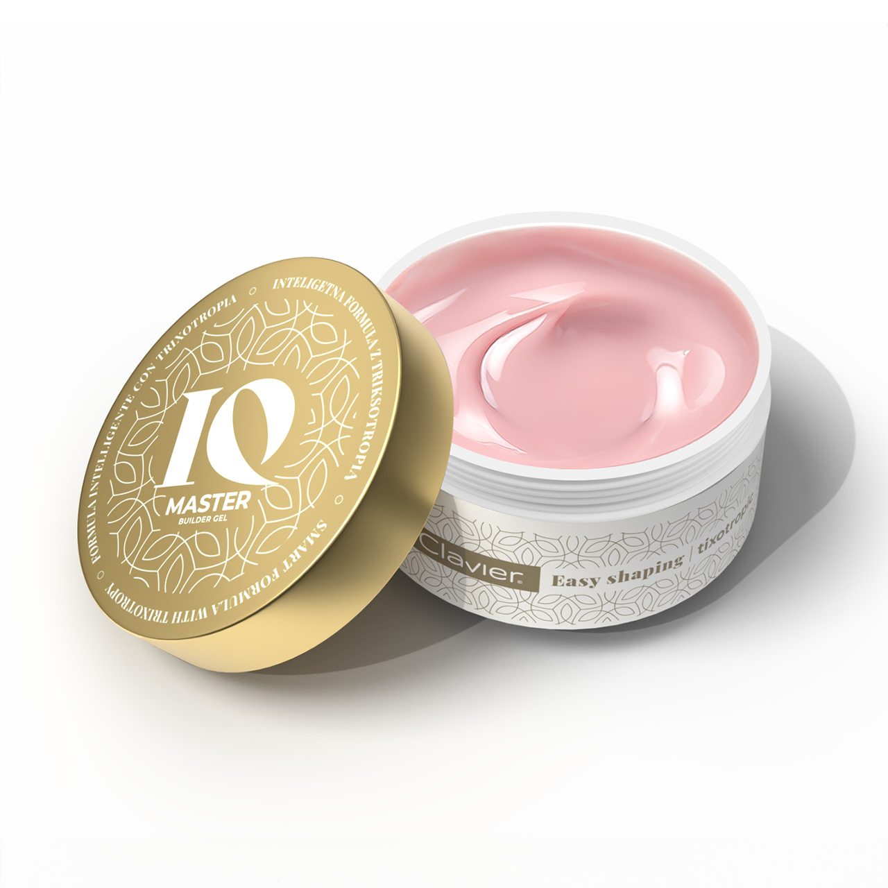 Żel budujący Clavier IQ Master z tiksotropią 50g, Natural - obrazek 2