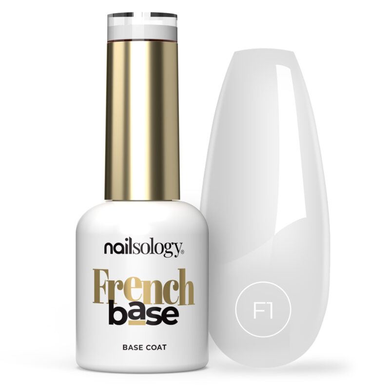 Baza French Hybrydowa Nailsology Milky Way – F1, 8ml