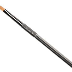 Pędzelek do akrylu zdobień akrylowych akwarelowych 08 srebrny – 10mm